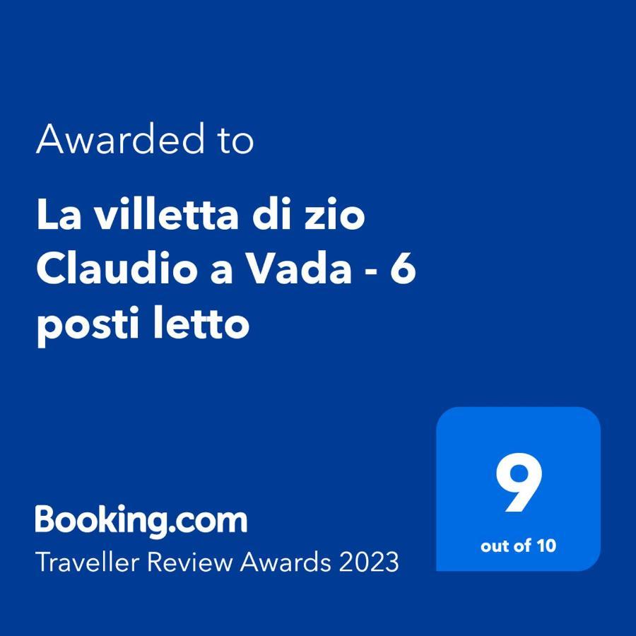 La Villetta Di Zio Claudio A Vada - 6 Posti Letto 외부 사진
